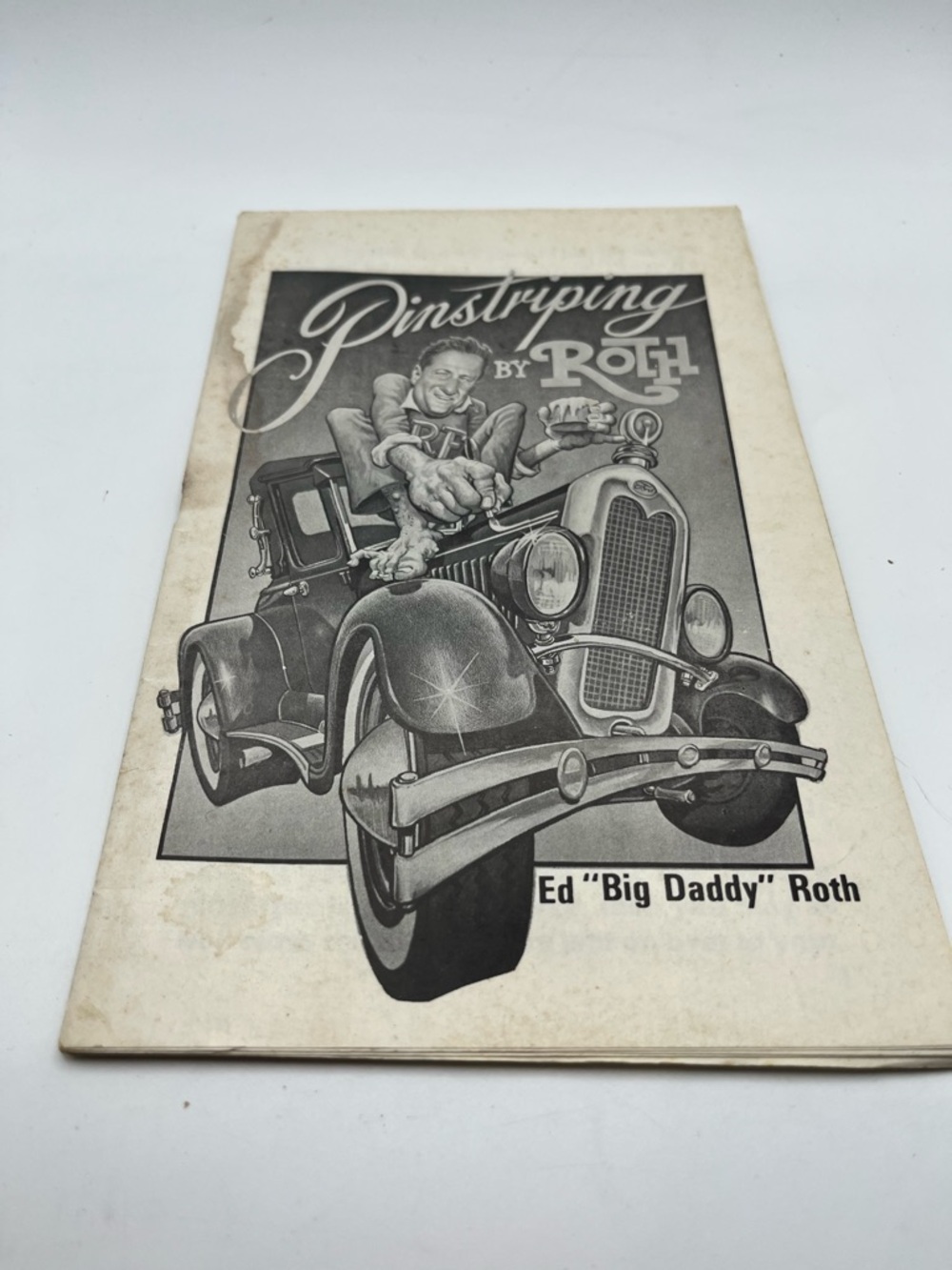 Vintage Pinstriping by Roth Vintage Illustration Booklet - Black & White